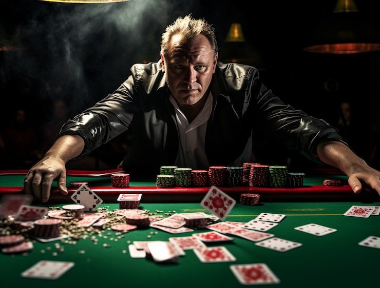 Dealer langsung Baccarat di studio kokoqq dengan kamera multi-sudut